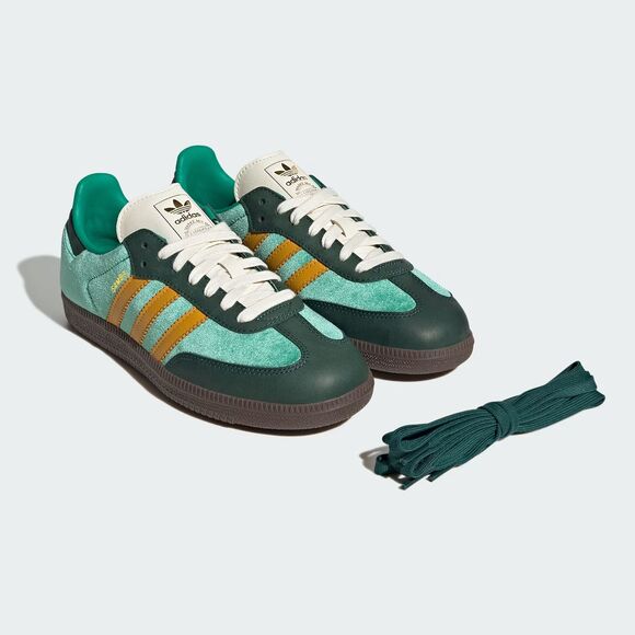 [NEW] Women's adidas Samba OG Shoes 'Green' JI2681 - Picture 7 of 9